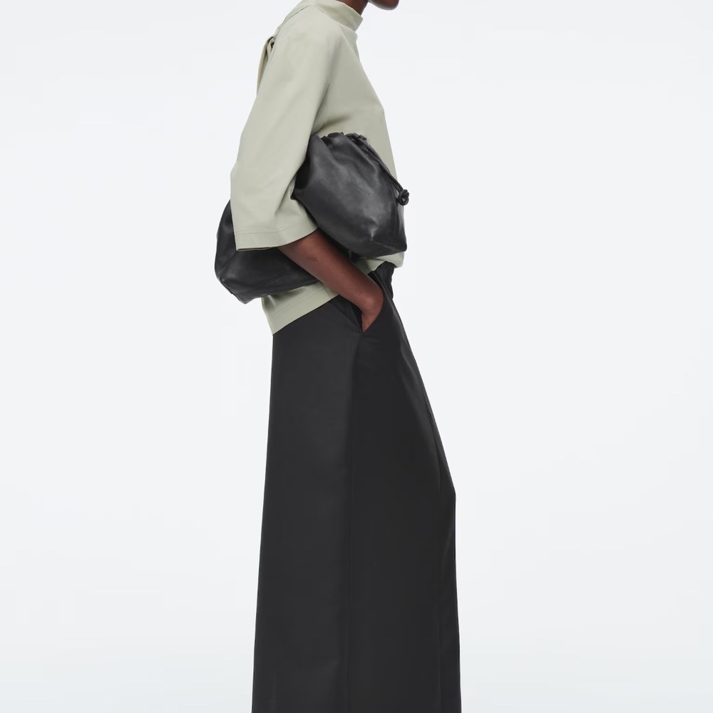 NWT COS WOOL COLUMN MAXI SKIRT